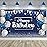 Tatuo Happy Birthday Decorations Backdrop Banner, Glitter Birthday Backdrop Sign Poster Party Supplies Photo Background for Men Women, 72.8 x 43.3 Inch(Silver and Navy Blue)