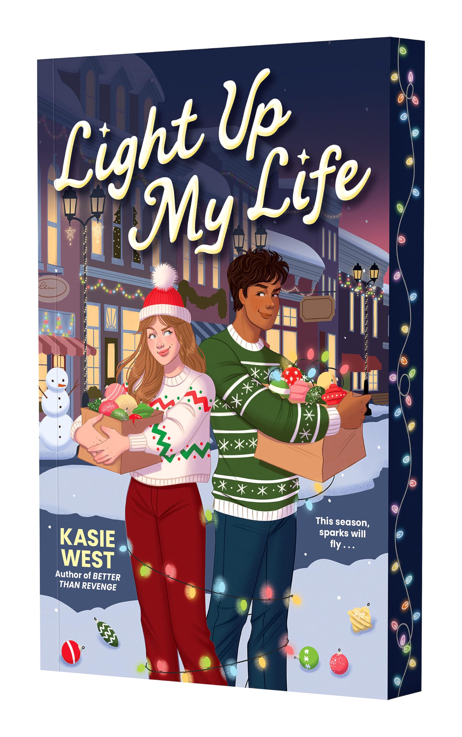 Light Up My Life - a cosy, small town Christmas rom com for fans of Fake Skating: A Holiday Novel