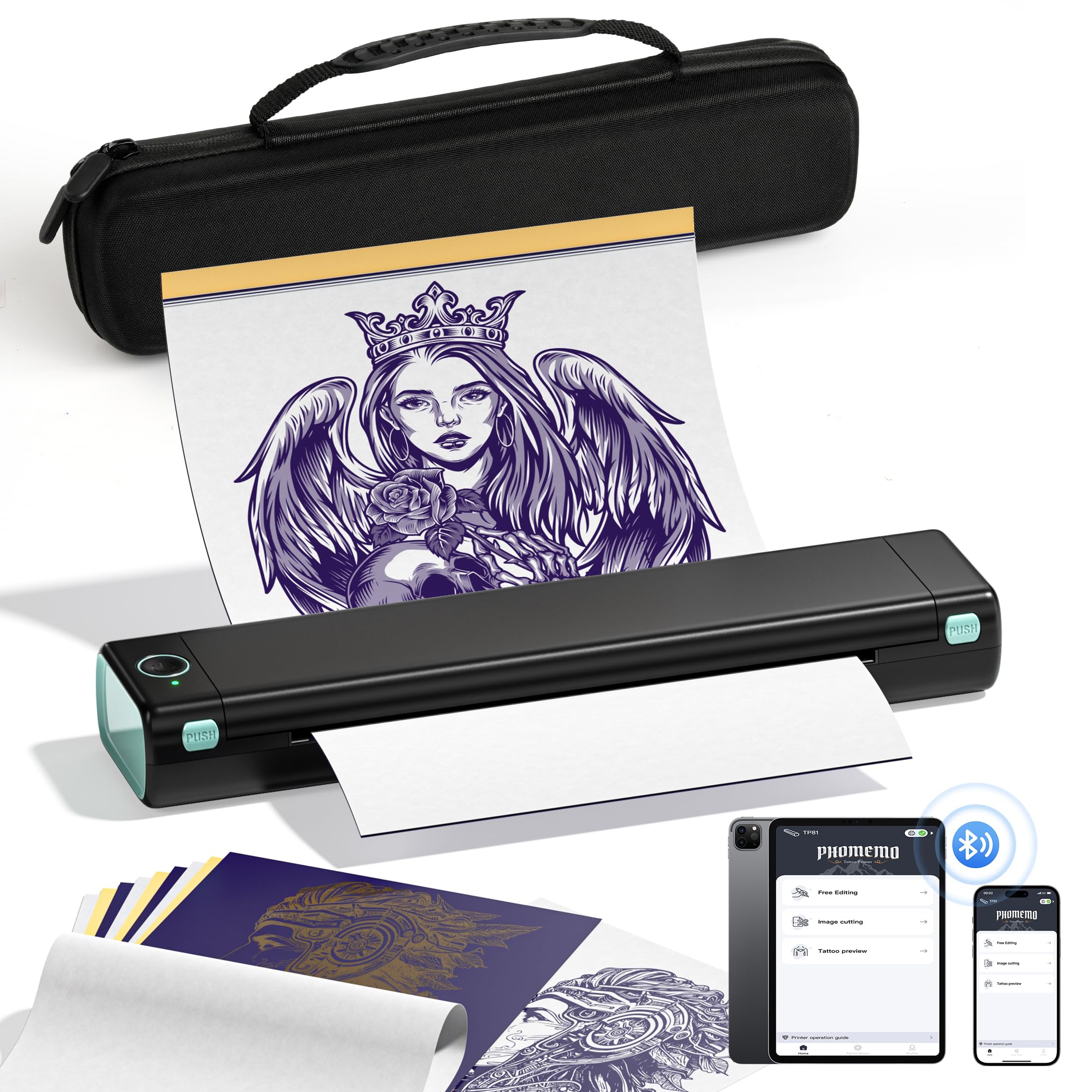 Amazon.com: ItriAce Tattoo Stencil Printer, Tattoo Printer