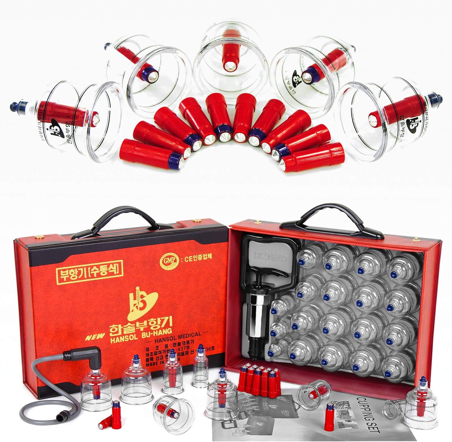 30 PCS Magnet - High Quality Cupping Set - HANSOL MEDICAL