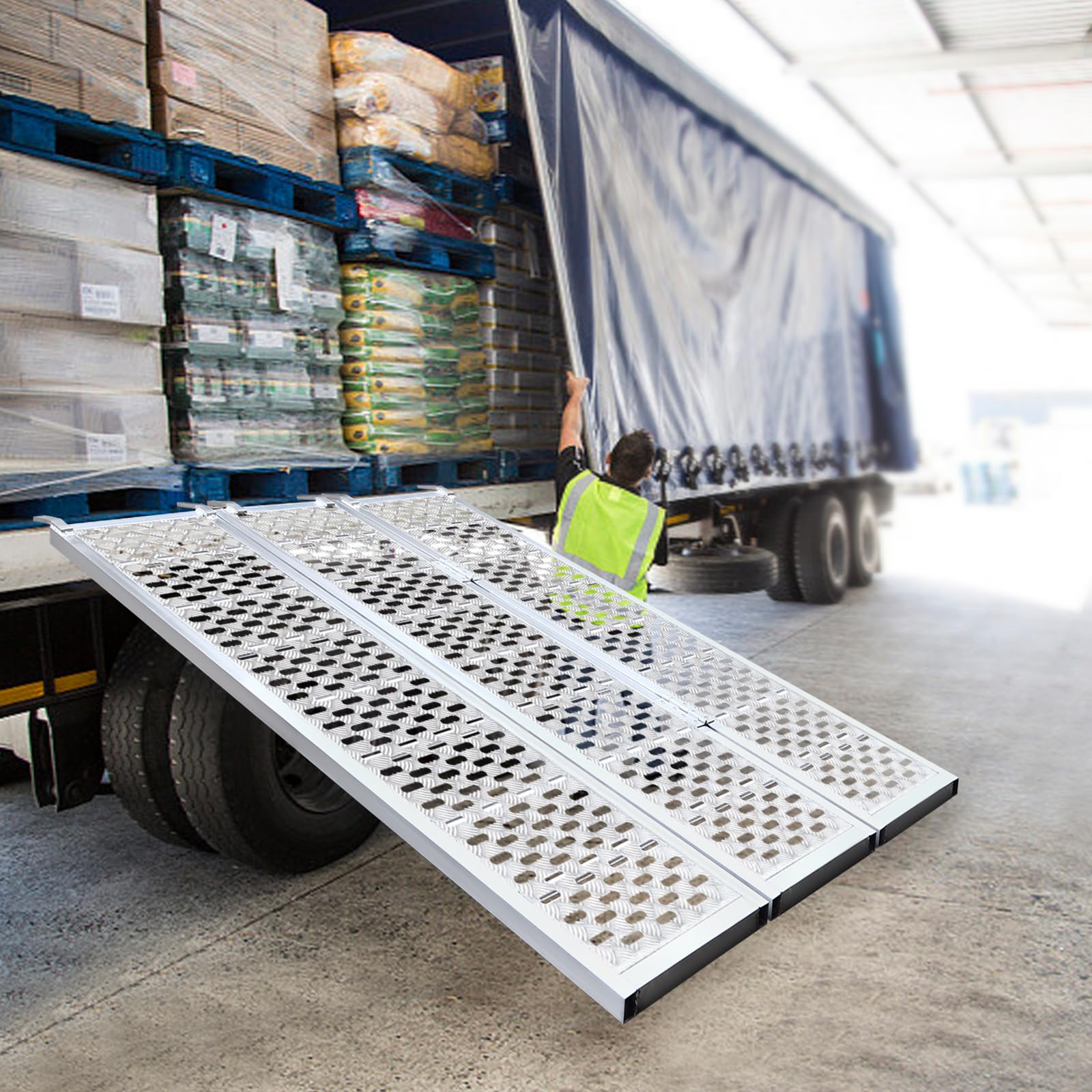 1500 lbs Loading Truck Ramp,77