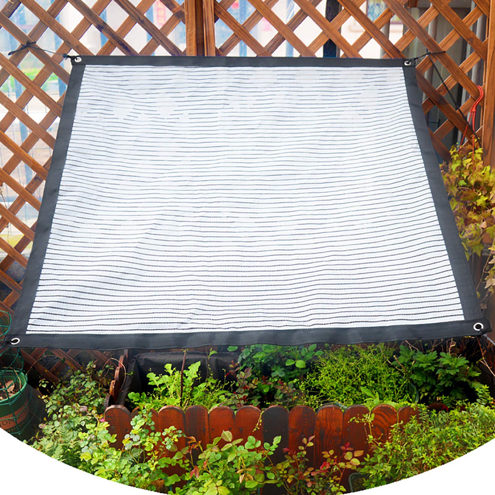 75 % de bloqueo UV e tela de bloqueo solar para patio al aire libre y plantas de jardín, red solar para una protección eficaz de las plantas