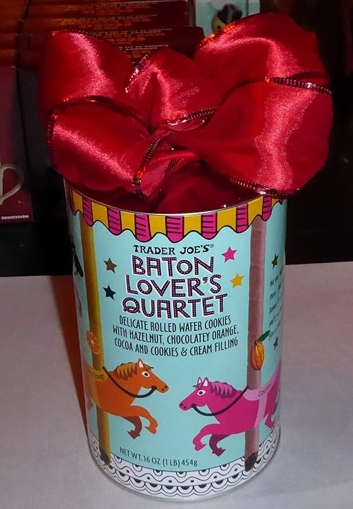 Trader Joe's Baton Lover's Quartet, (4) Flavors Aprox. 10