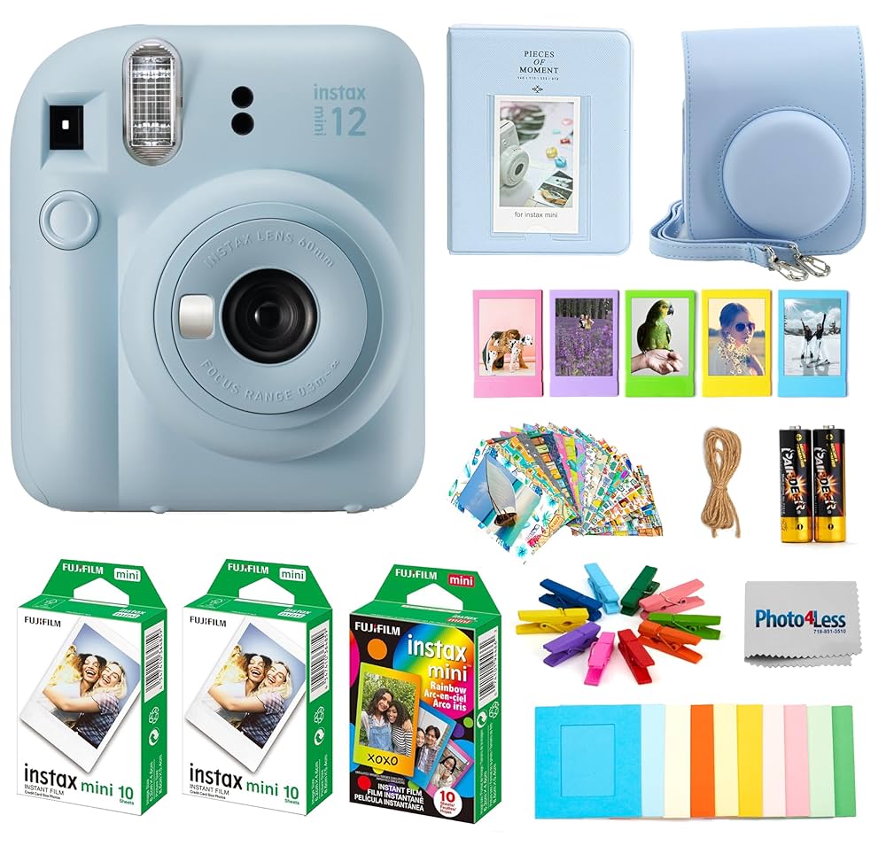 Amazon | Fujifilm Instax Mini 12インスタントフィルムカメラ