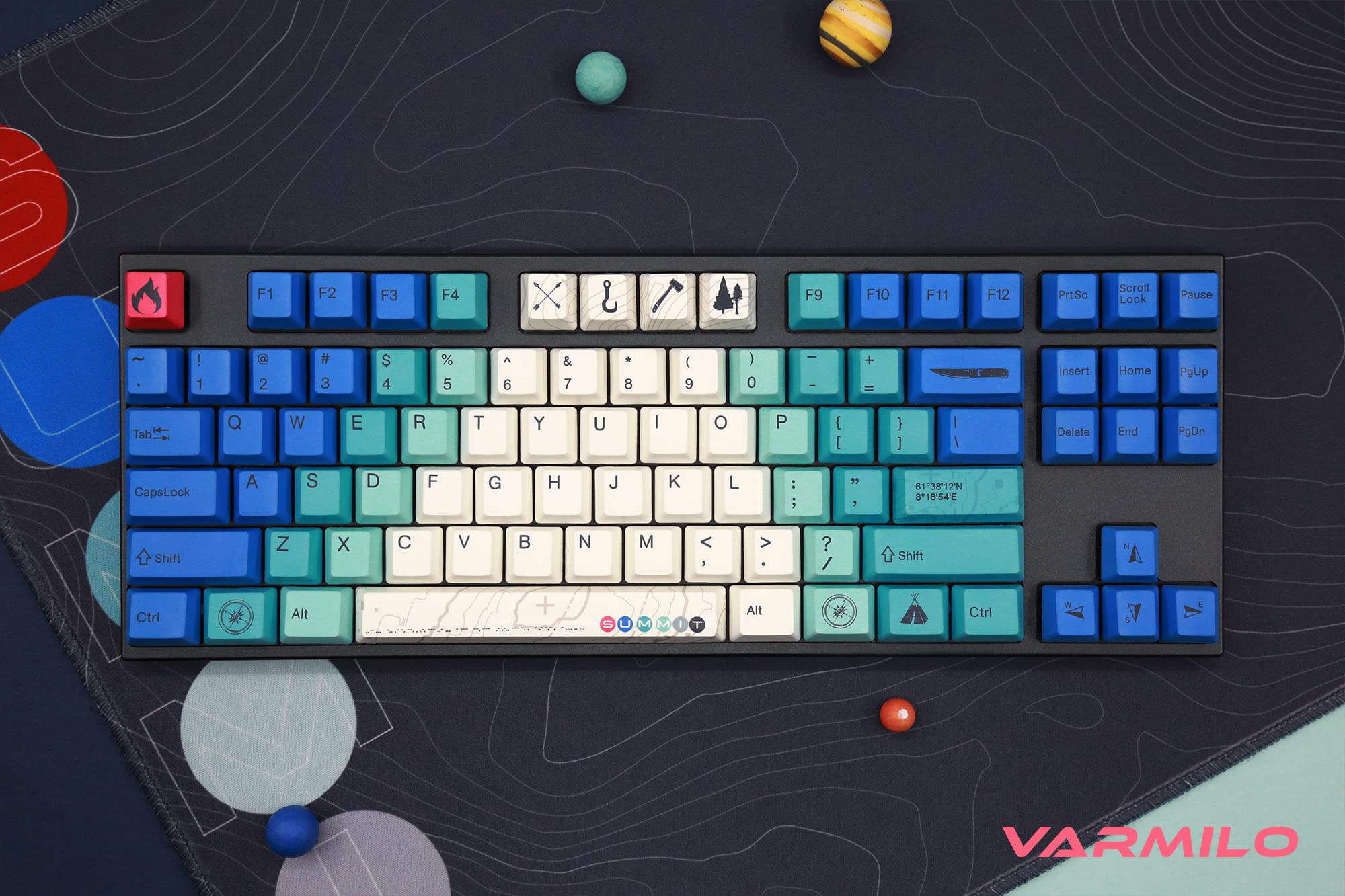 Amazon.com: Varmilo VA Series V2 Summit R2 TKL Double Mode 