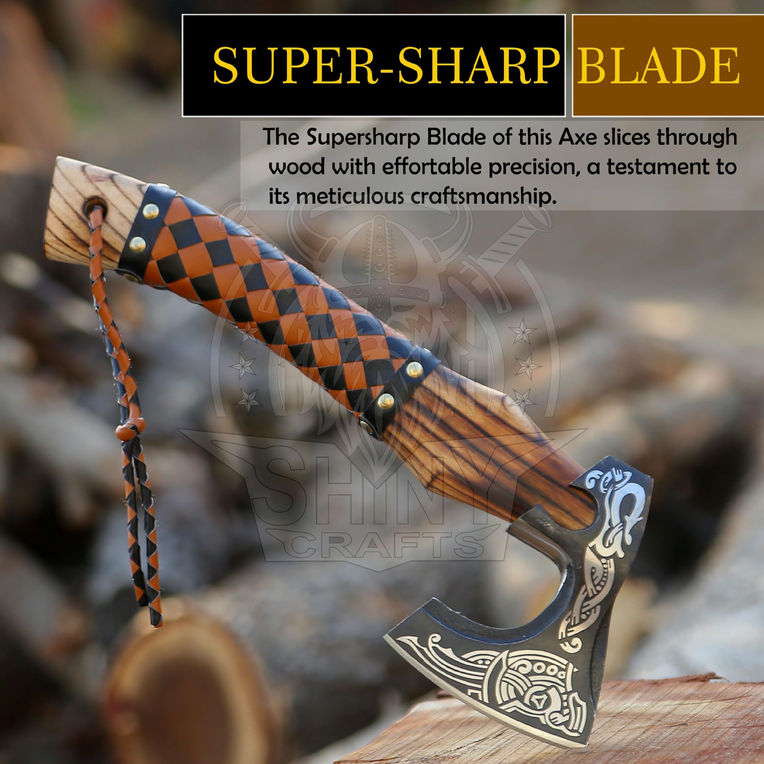 Amazon.com: SHINY CRAFTS®- Handmade Viking Axe – Unique Gift for