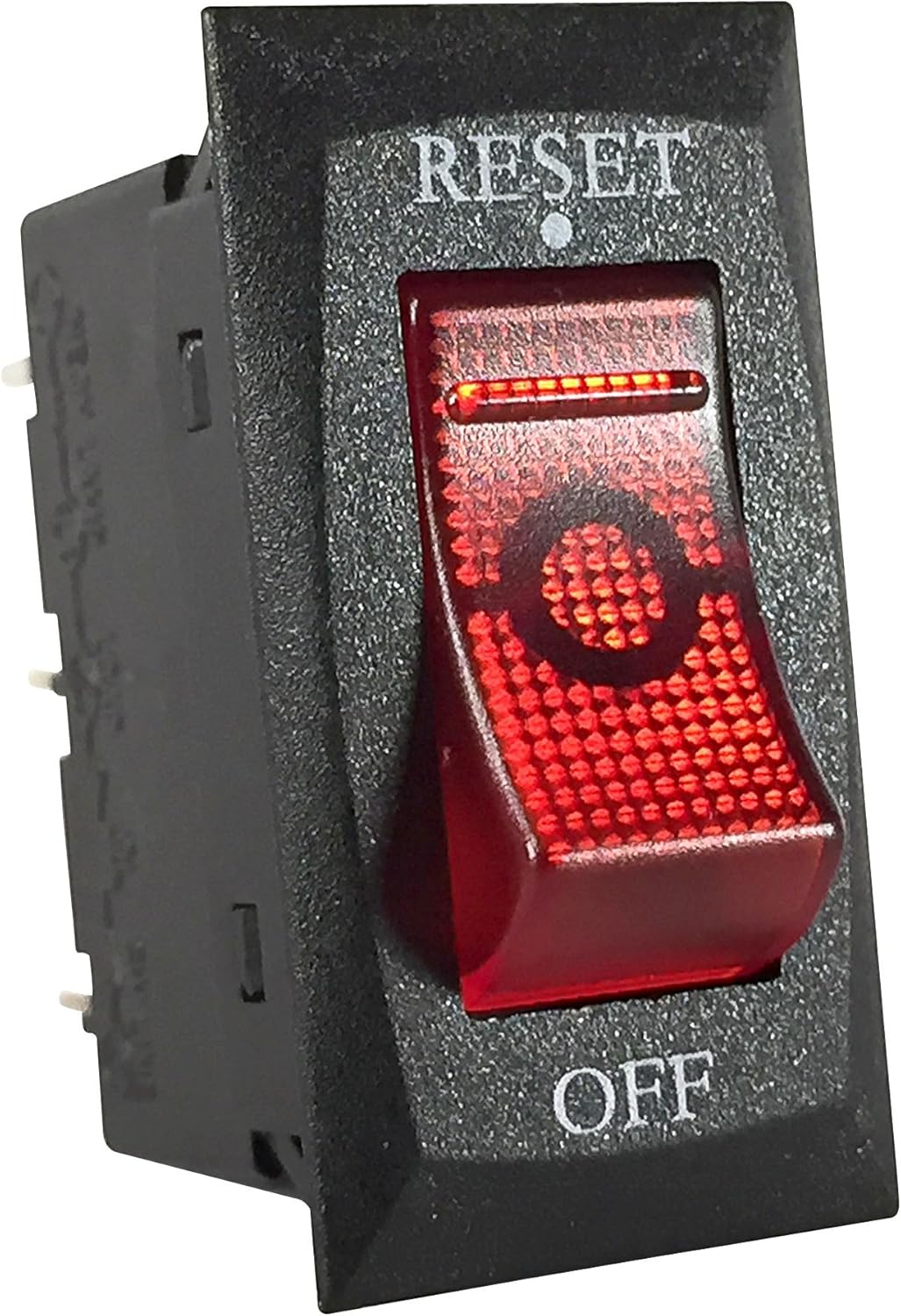 CARLING TECHNOLOGIES - C1005B-3B151BR3 - Thermal Circuit Breaker 15 A 32 V Panel 1 Pole 250 V C1005B Series-6pack