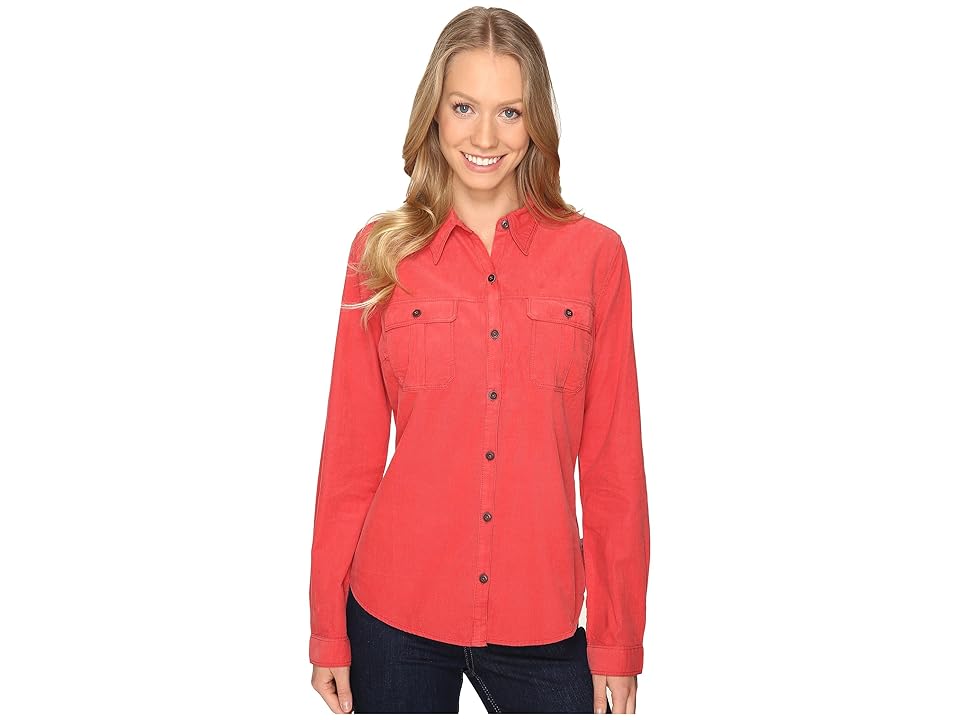 

Royal Robbins Cascade Cord Long Sleeve (Thimbleberry) Women's Long Sleeve Button Up