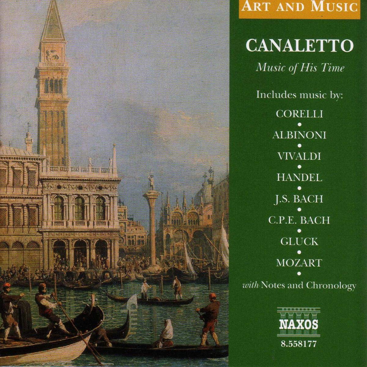Art And Music: Canaletto [Audio CD] VARIOUS ARTISTS; Hugh Griffiths and Various