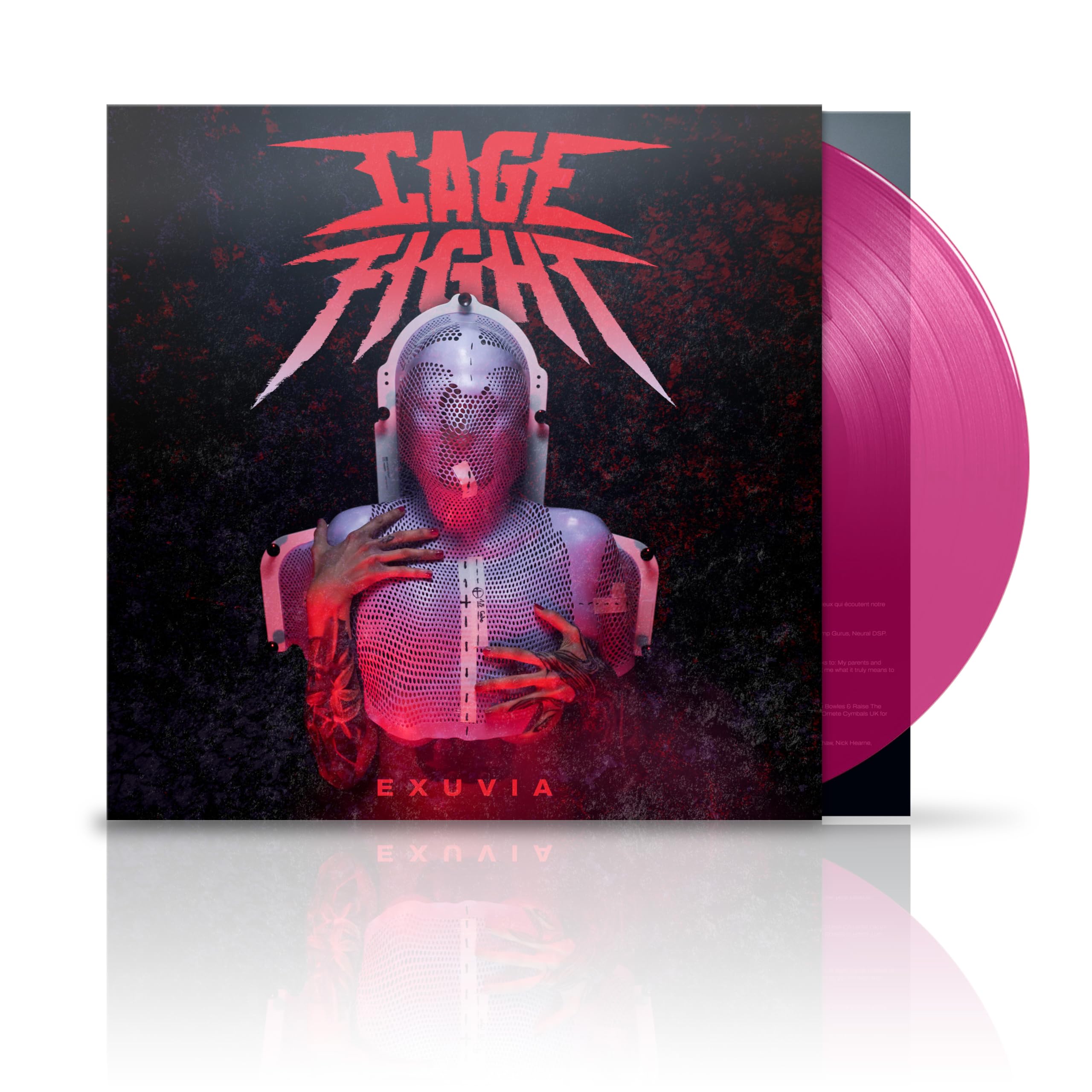 Cage Fight - Exuvia (Spinefarm) Transparent Magenta Vinyl 12'' Album - Pre-sale