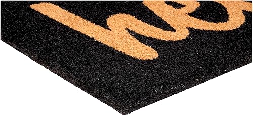 Miniatura 4 de Felpudo Calloway Mills Script Hello (negronatural, 24.0 x 47.6in)