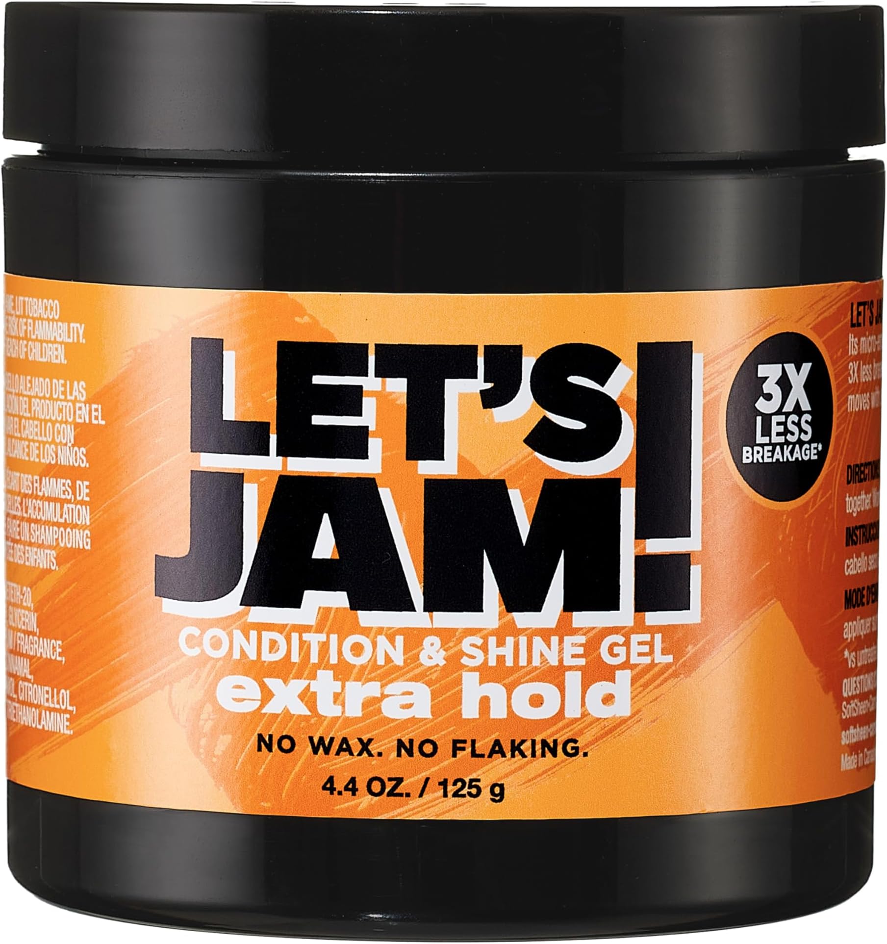 Carson Lets Jam Shining And Conditioning Gel Extra Hold - 4.4 Ounce
