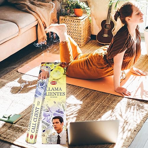 Miniatura 7 de 1 x cliente de llamadas - caja de 120 varillas - dobladillo incienso