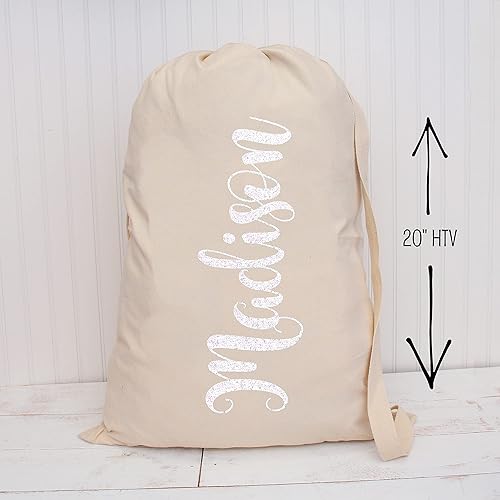 Miniatura 3 de Rollo de película de vinilo de transferencia de calor Threadart Glitter Rainbow White de 3 yardas x 20 pulgadas  Colores con purpurina  Compatible