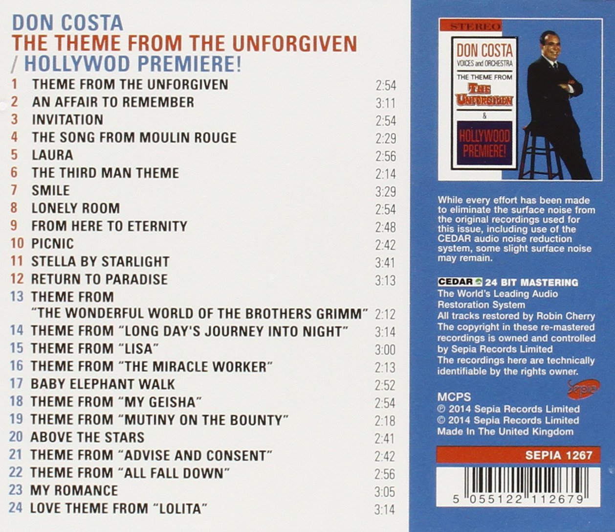 The Theme from The Unforgiven / Hollywood Premiere!