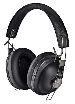 Panasonic Retro Wireless Bluetooth Headphone with Mic (Matte Black)