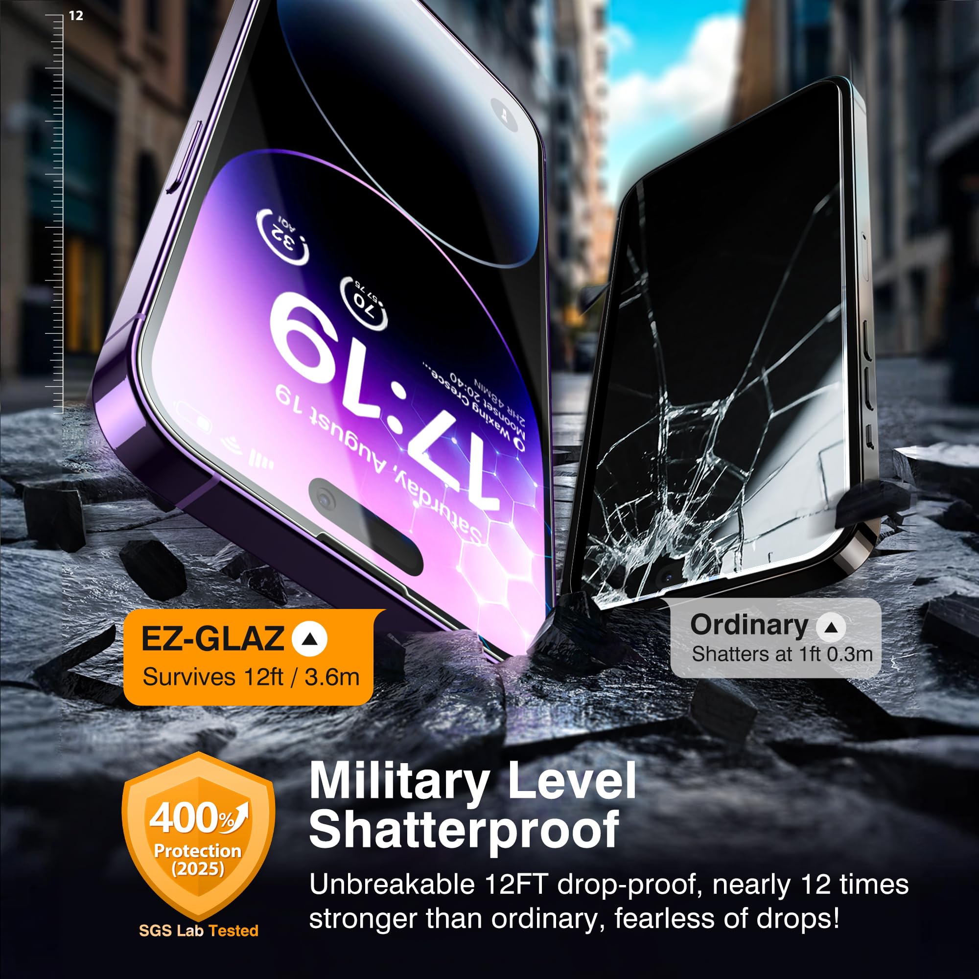 EZ-GLAZ Cell Phone Screen Protector