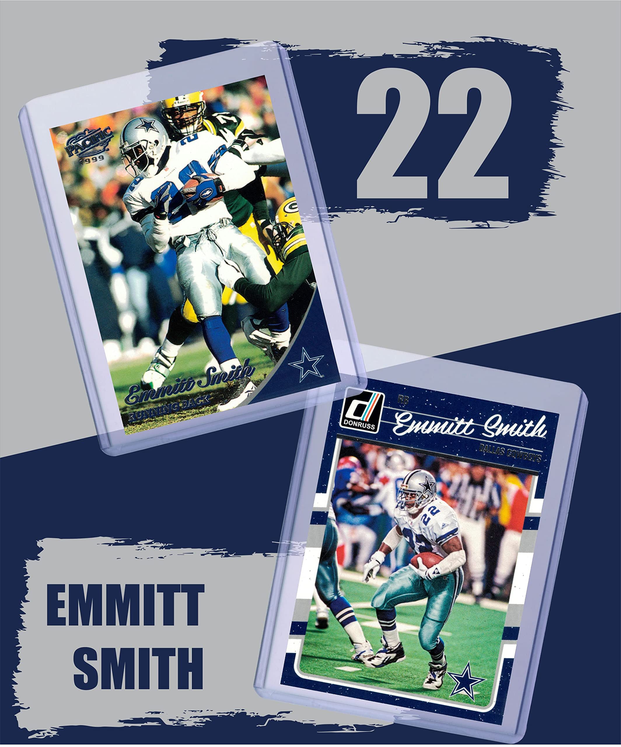 Amazon.com: Panini, Bowman, Topps Emmitt Smith Football Cards (5