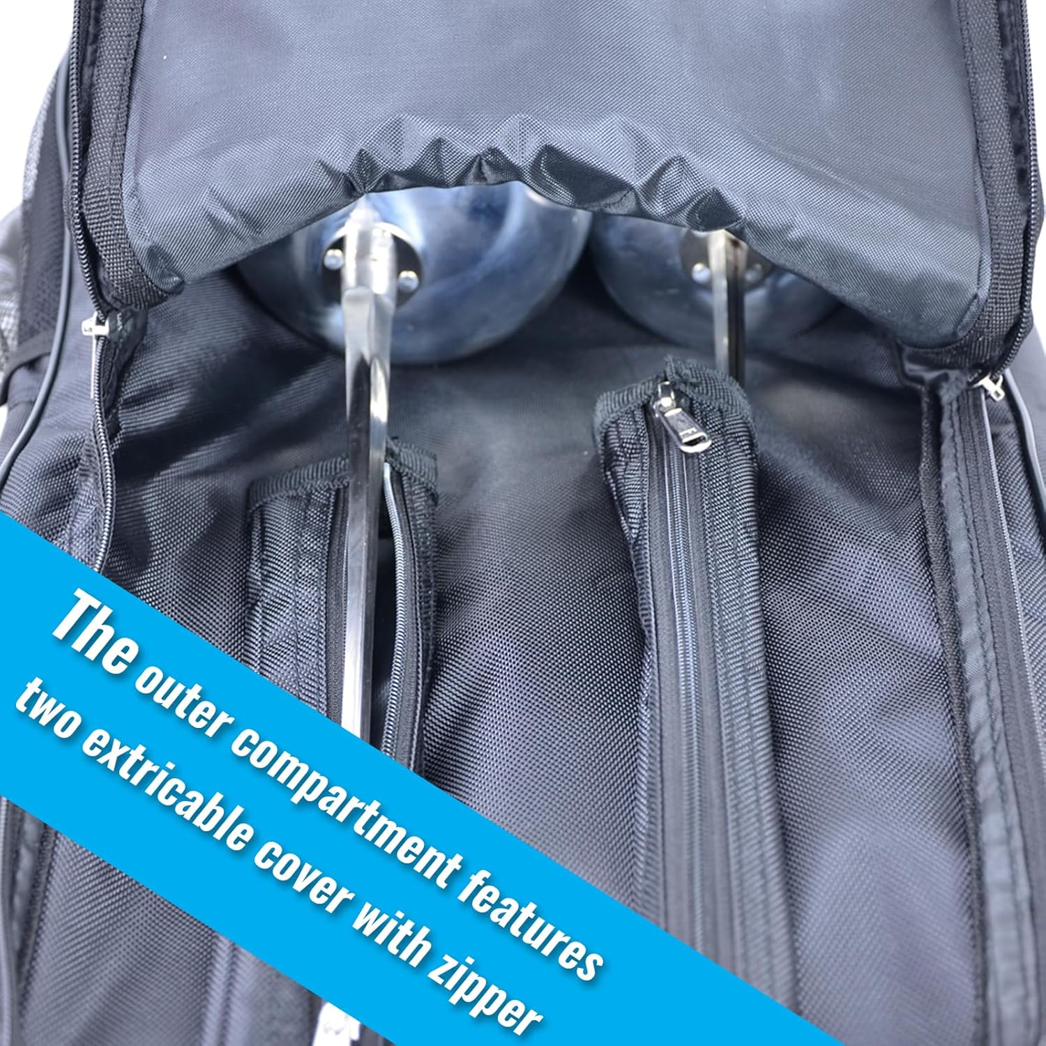 Fencing Bag - Junior Fencing Backpack - Extricable Cover with Zipper Fencing Equipment Bag