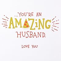 Vista 3 de American Greetings Tarjeta romántica divertida para marido (No Matter How You Slice It)