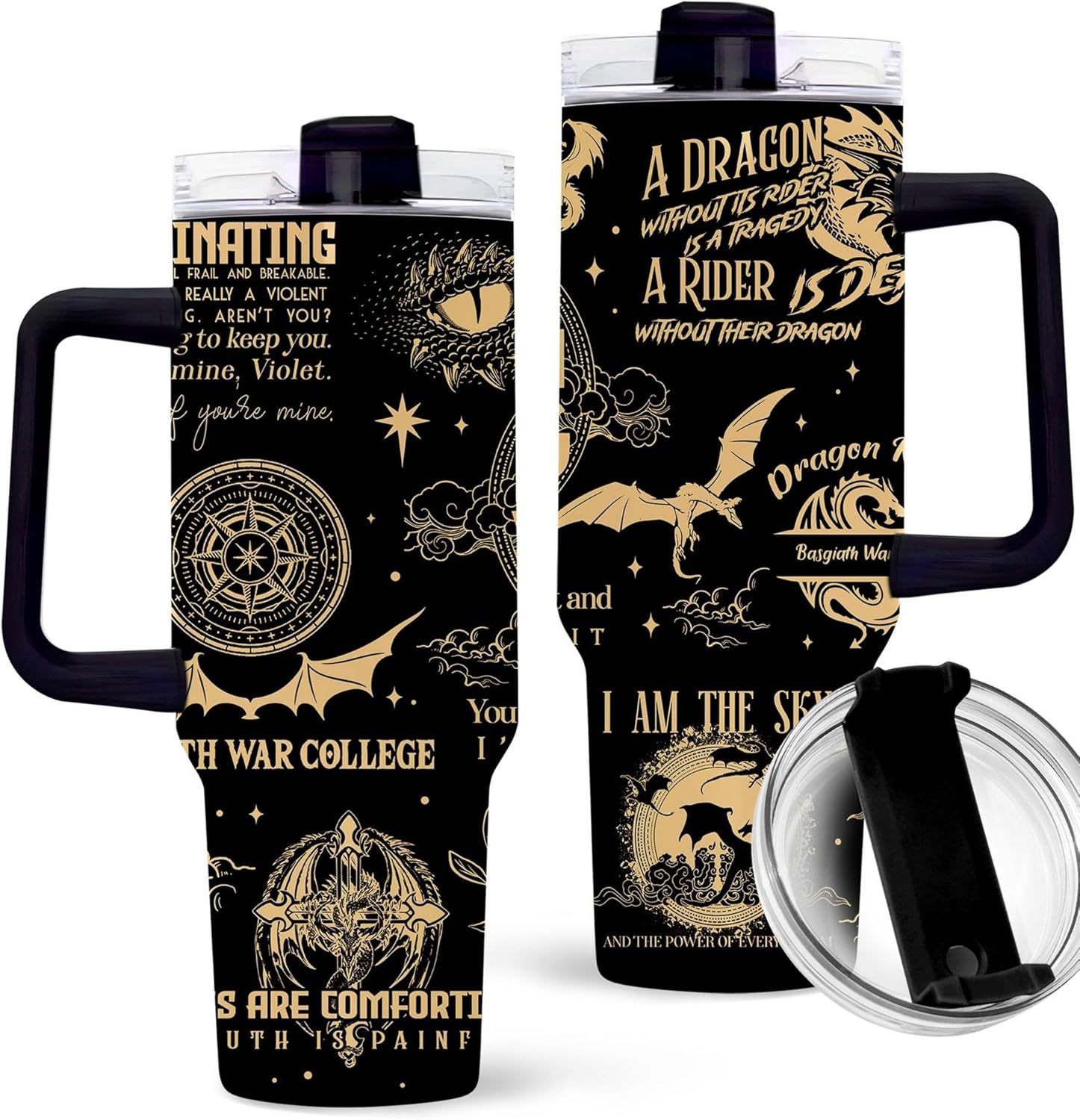 Bookish Gifts - Book Lovers Mugs - Book Themed Gifts for Friends & Besties - 40 oz Tumbler for Christmas