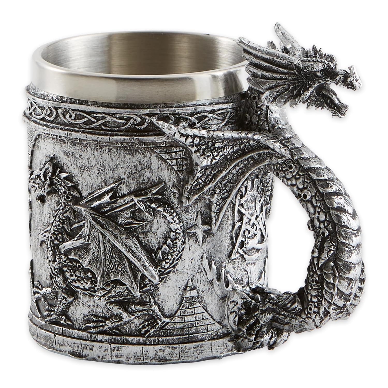 Furniture Creations SERPENTINE DRAGON, 5.75" x 3.5" x 5", Multicolor MUG