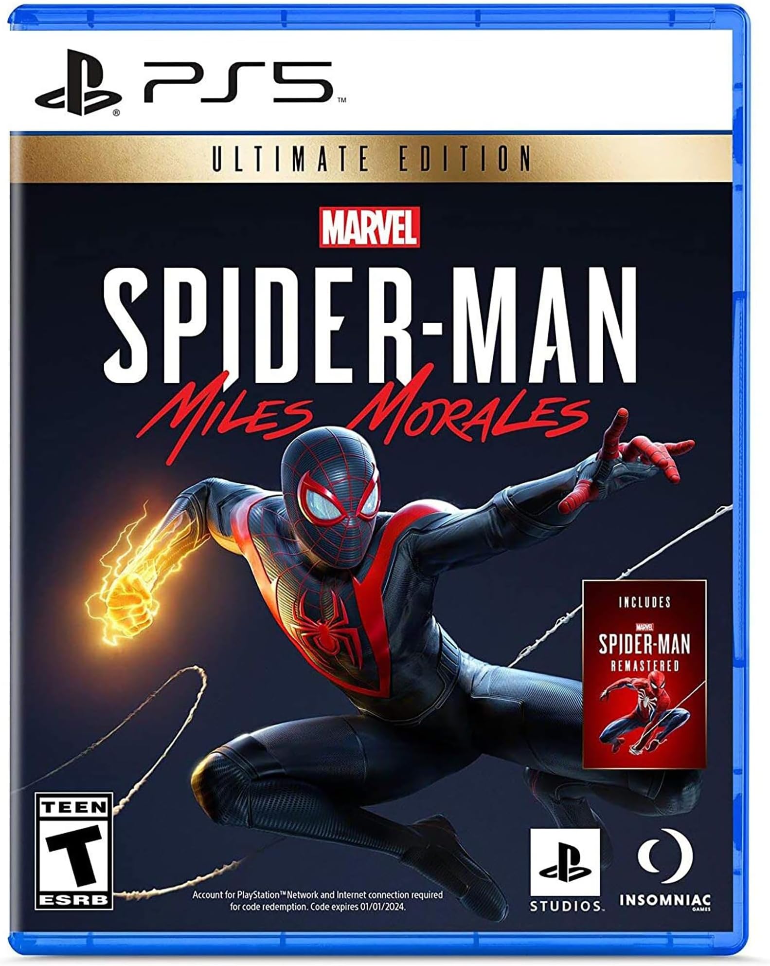 PlayStation Marvel Spiderman Miles Morales (Ultimate Edition) (Import)