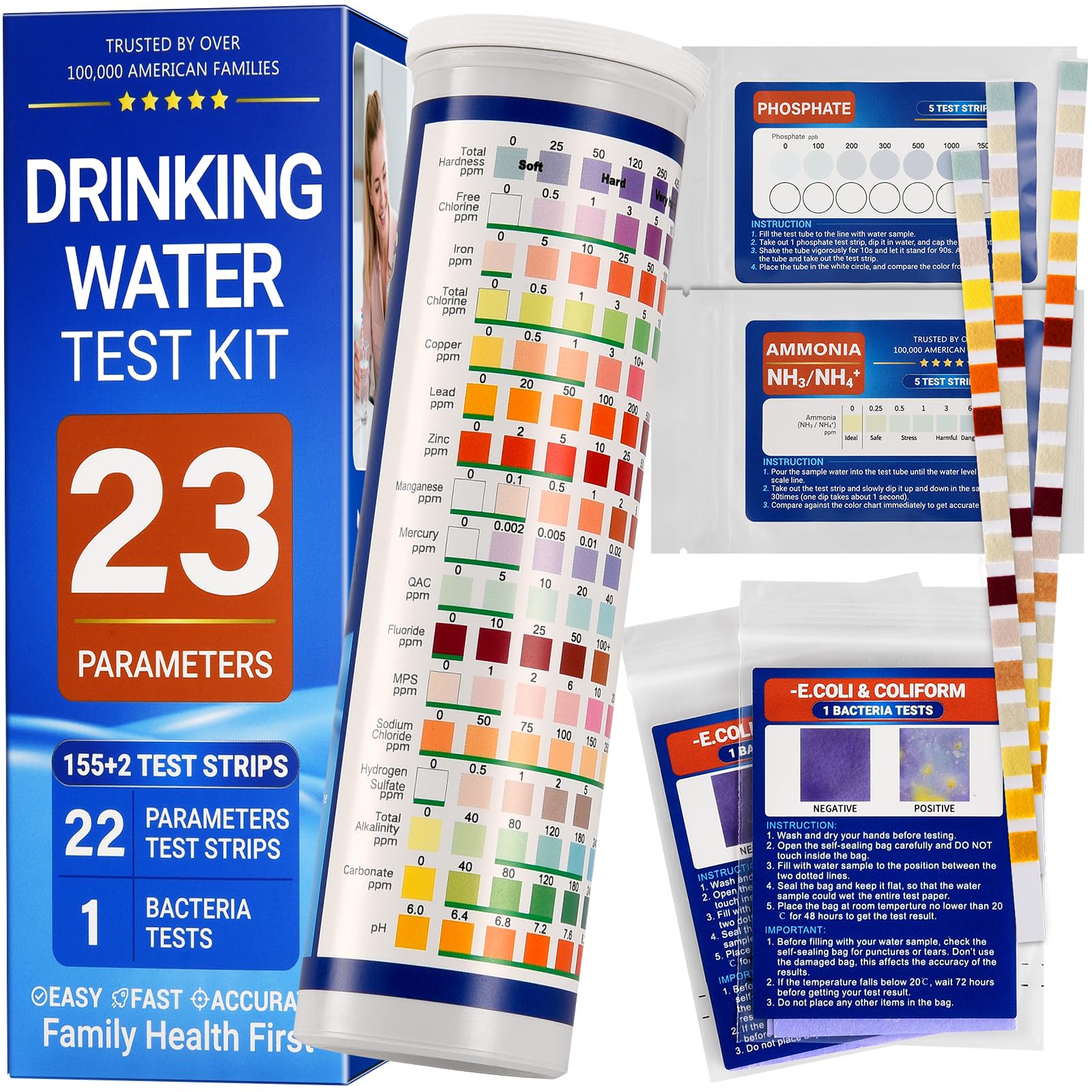 VibeEsece 23-in-1 Water Test Kit
