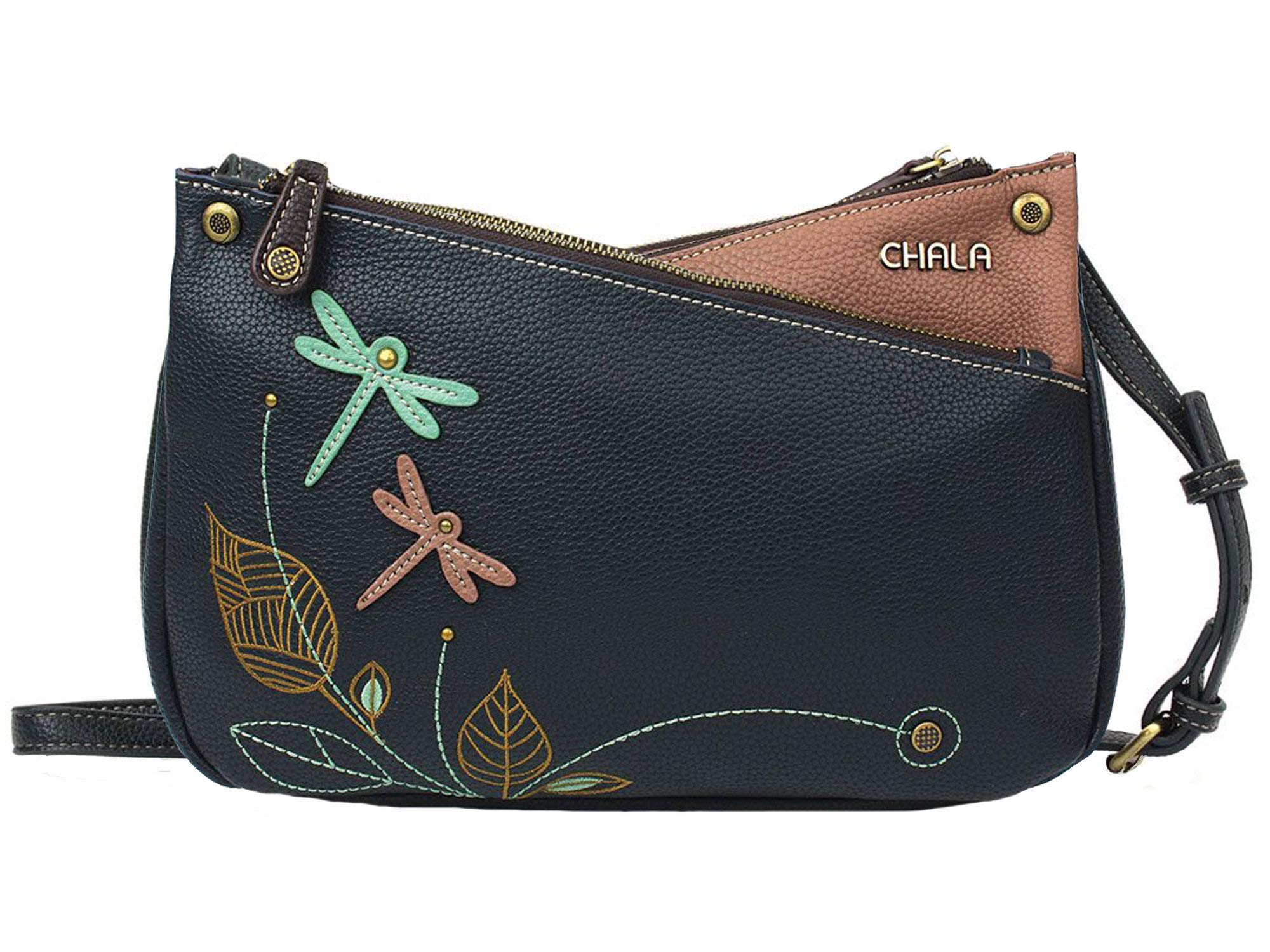 CHALACHALA Criss Crossbody Shoulder Bag Handbag in PU Leather - MultiColor