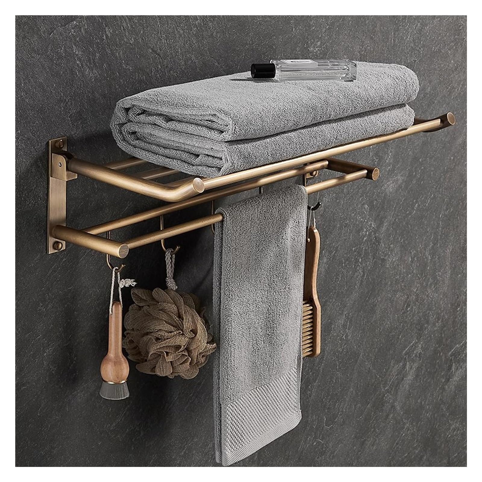 Porte-serviettes de salle de bain mural à barres pour cuisine