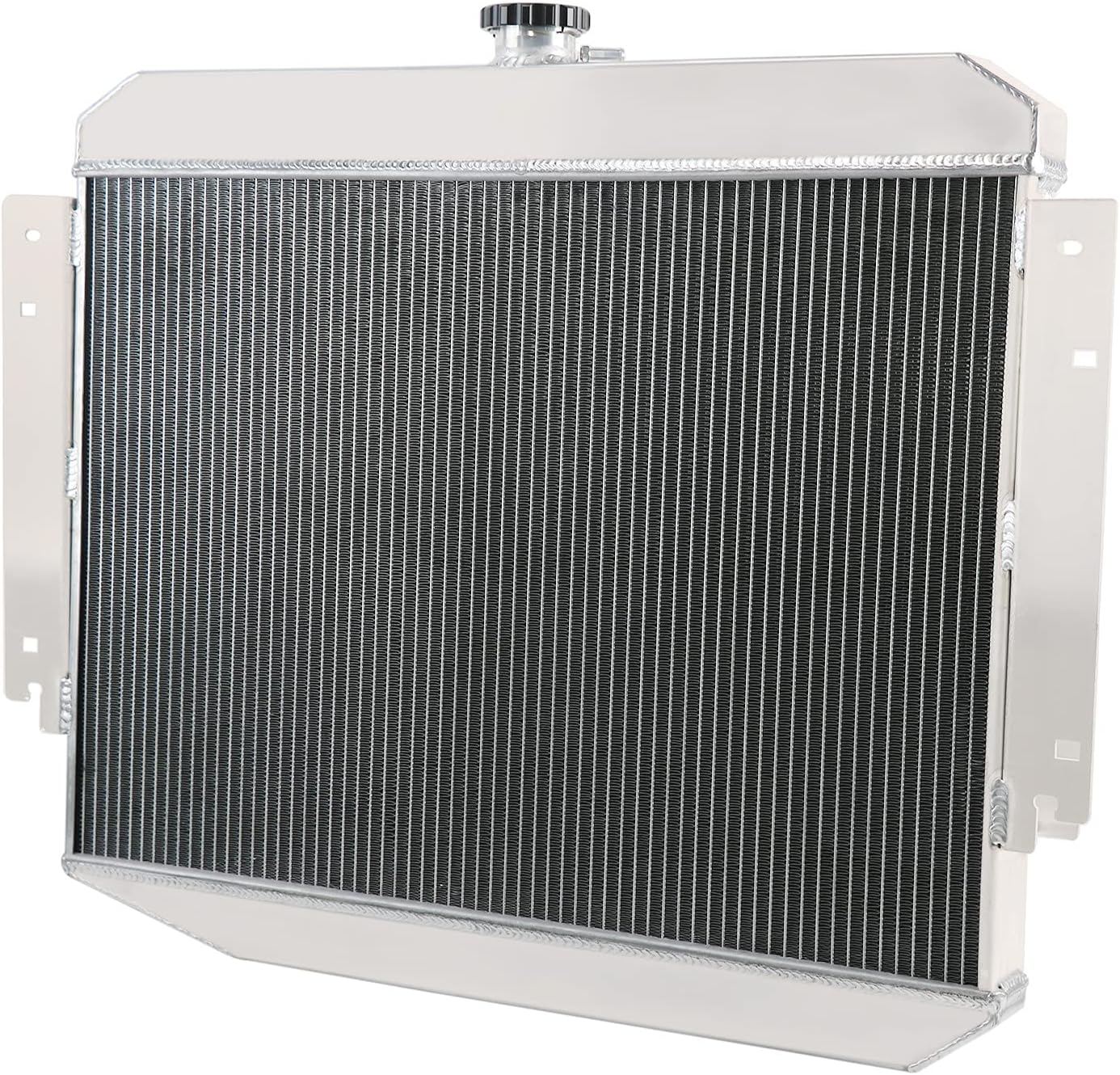 CoolingMaster 3 Row Aluminum Radiator Compatibe with 1971-1978 Dodge D100 D150 D200 W100 W200 V8 5.2L 5.9L