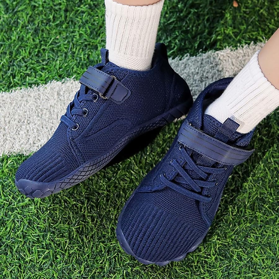 Scarpe da ginnastica bambino PLAY SPORTY con strap traspiranti azzurre