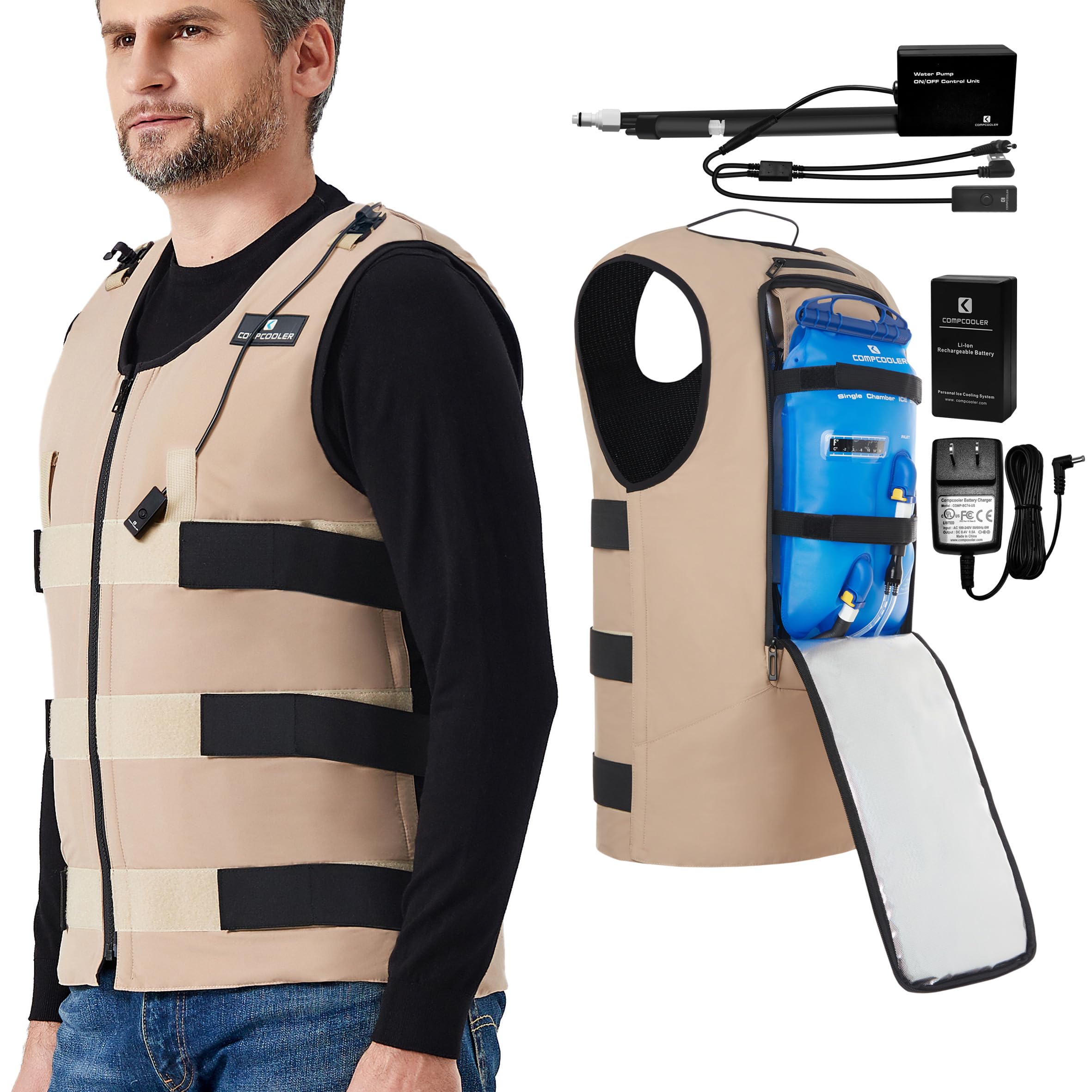Instant Cooling Vest Backpack