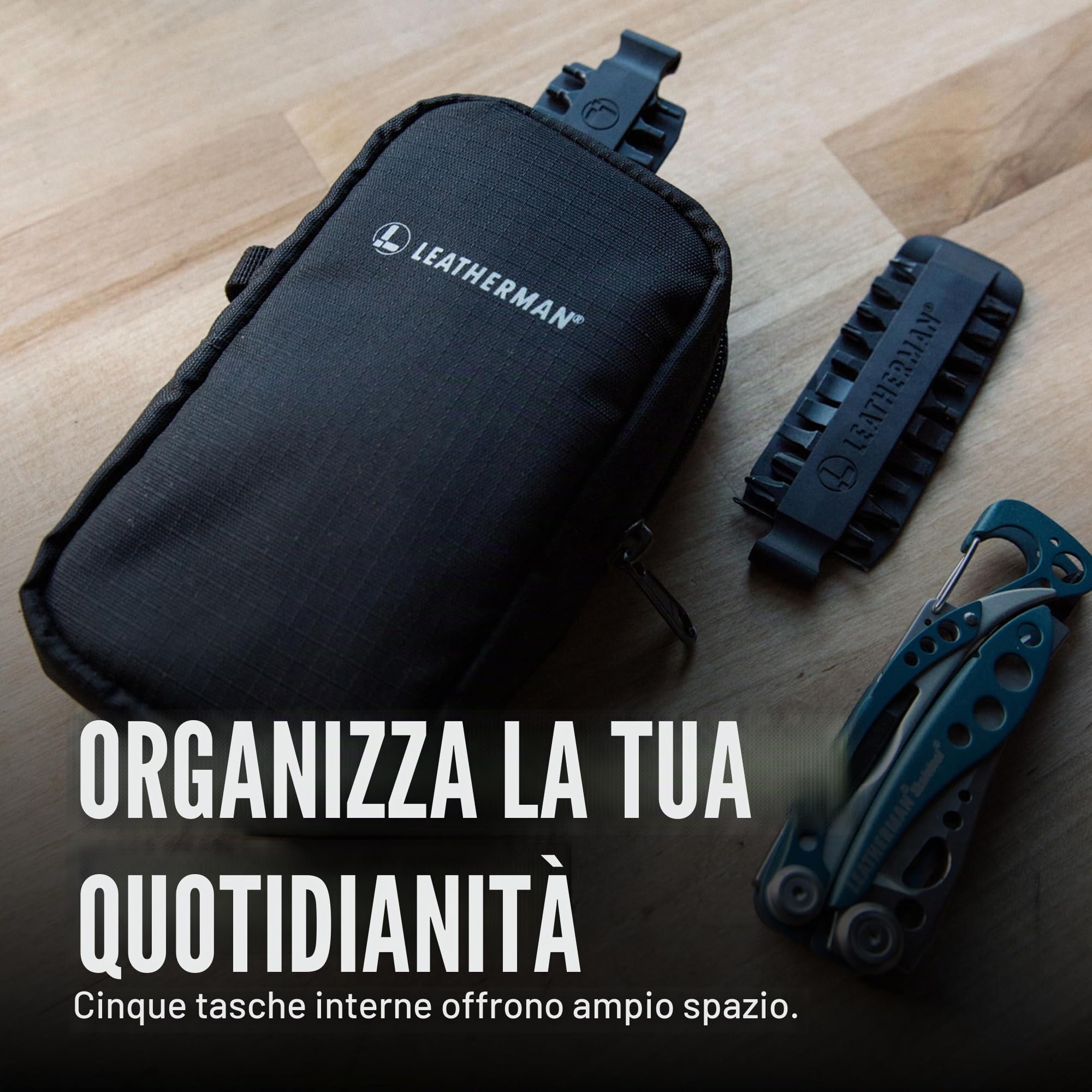Leatherman Tool Pouch - Soluzione versatile per il trasporto di utensili multipli