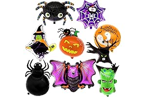 KatchOn Halloween Balloons Set - Trunk or Treat Car Decorations