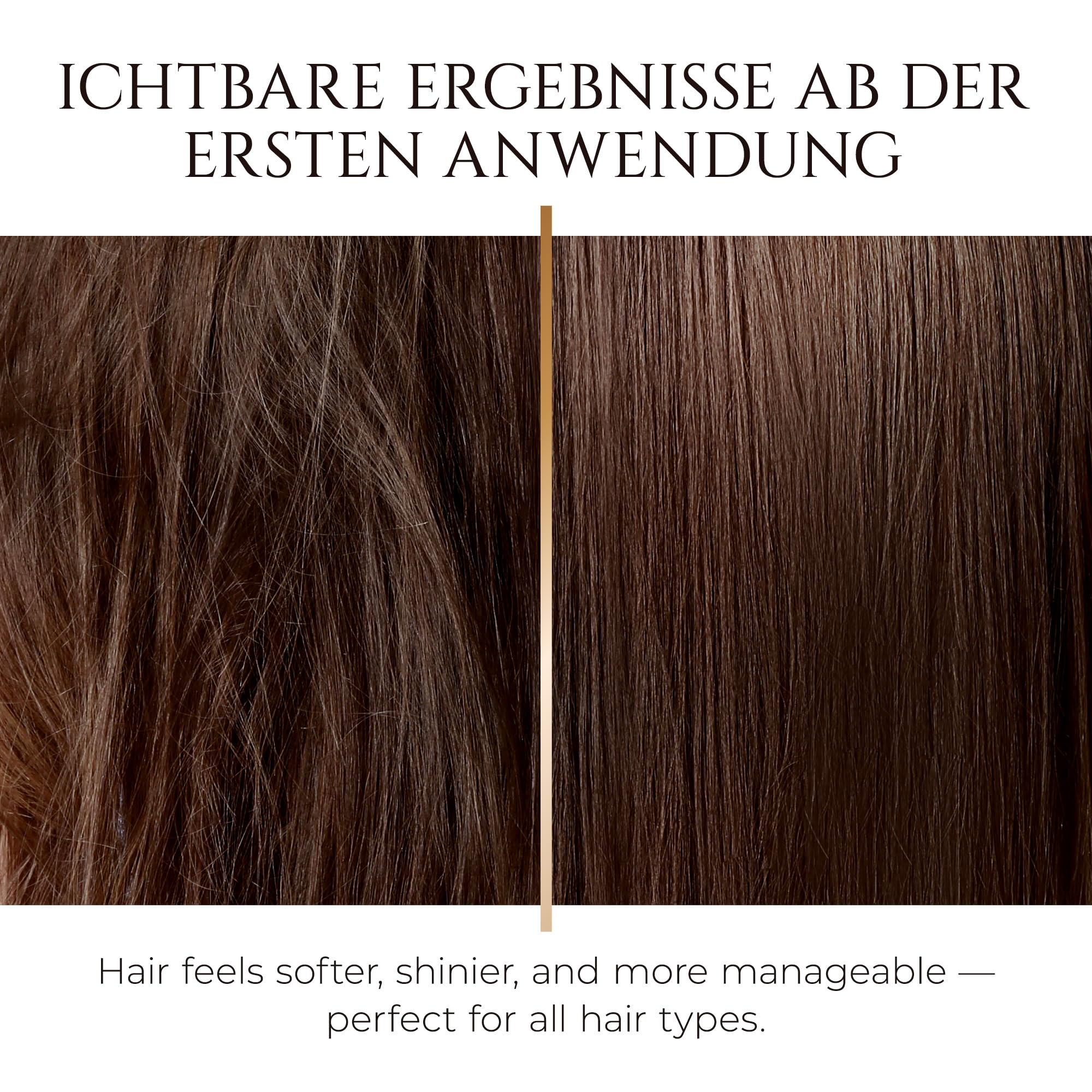 HADAT Golden Hour Express Hair Mask – Premium Professionelle Haarpflege mit Pearl Powder – Intensive Feuchtigkeit für Trockenes und Geschädigtes Haar – Geschmeidigkeit – Salonqualität – Made in Israel