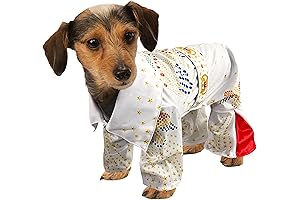 Rubie's Premium Elvis Presley 70s Hound Dog Costume, Perfect for Small, Medium,...