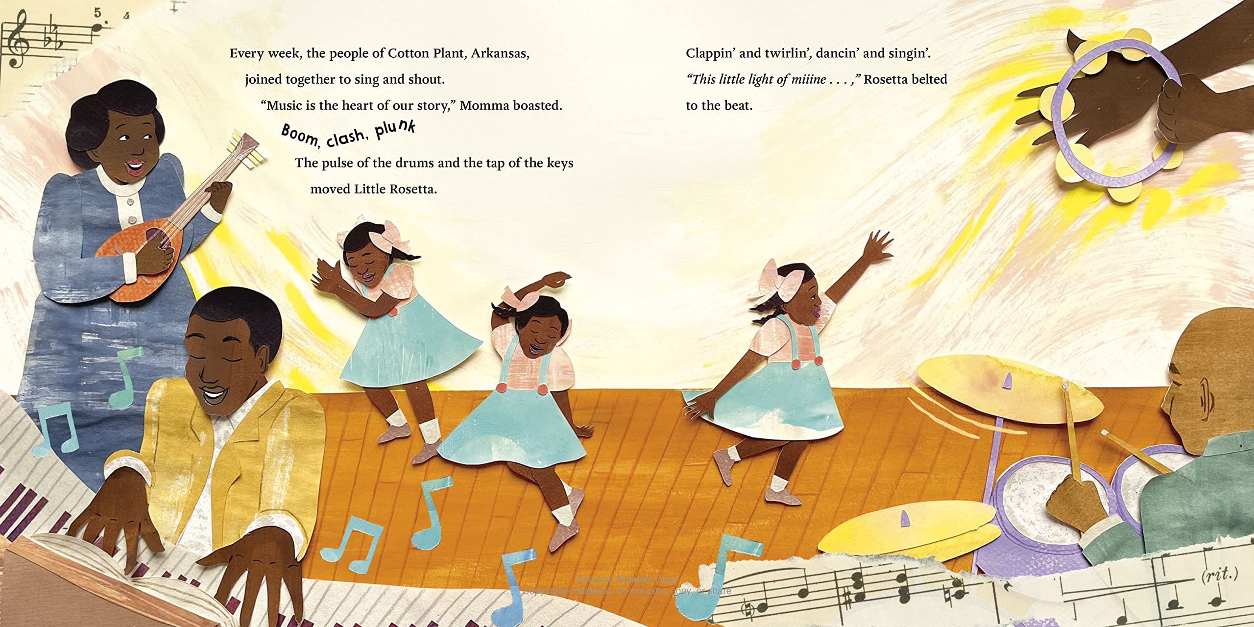 Little Rosetta and the Talking Guitar: The Musical Story of Sister Rosetta Tharpe, the Woman Who Invented Rock and Roll