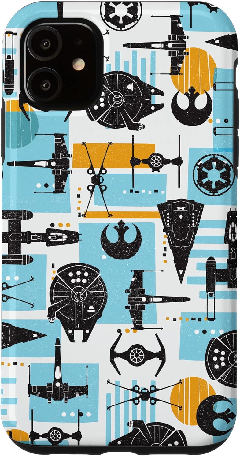 Star Wars Vehicles Millennium Falcon Color Block Case for iPhone 16 Pro