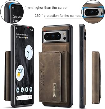 【美品】Google Pixel 8 Pro 256GB【ケース付】 Amazon.com: for Google Pixel 8 Pro Wallet Case, 2 in 1 Detachable