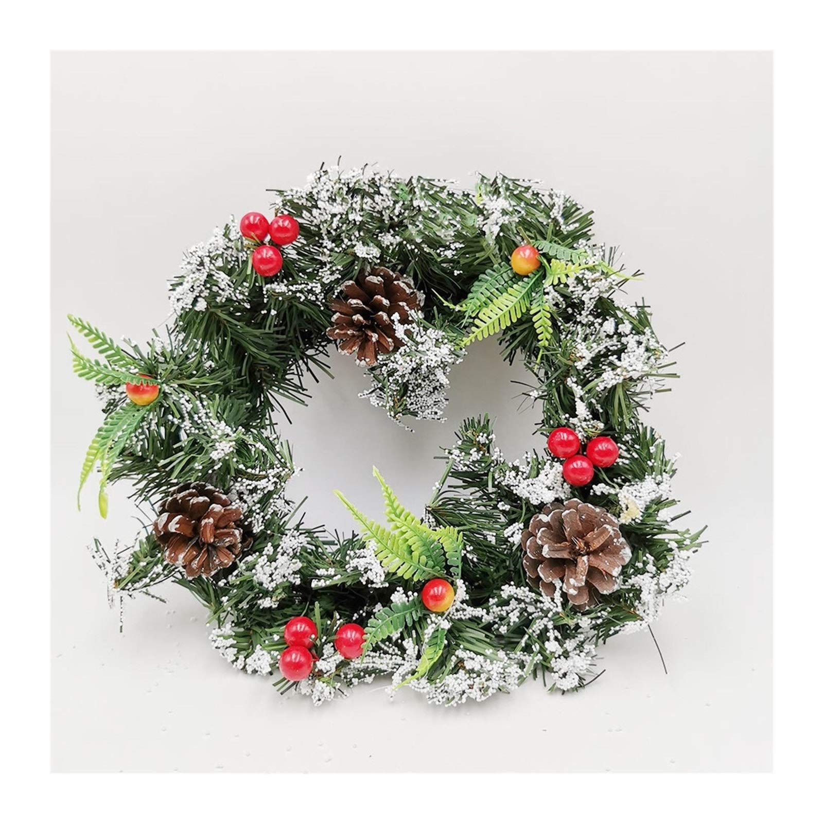 Guirlande d'automne décorations de Noël en rotin 30cm pour fête et bricolage