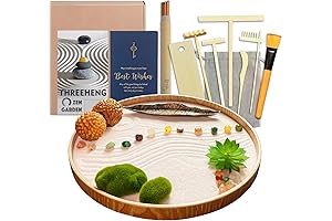Japanese Zen Garden Kit Zen Sand Writing Tray Decoration