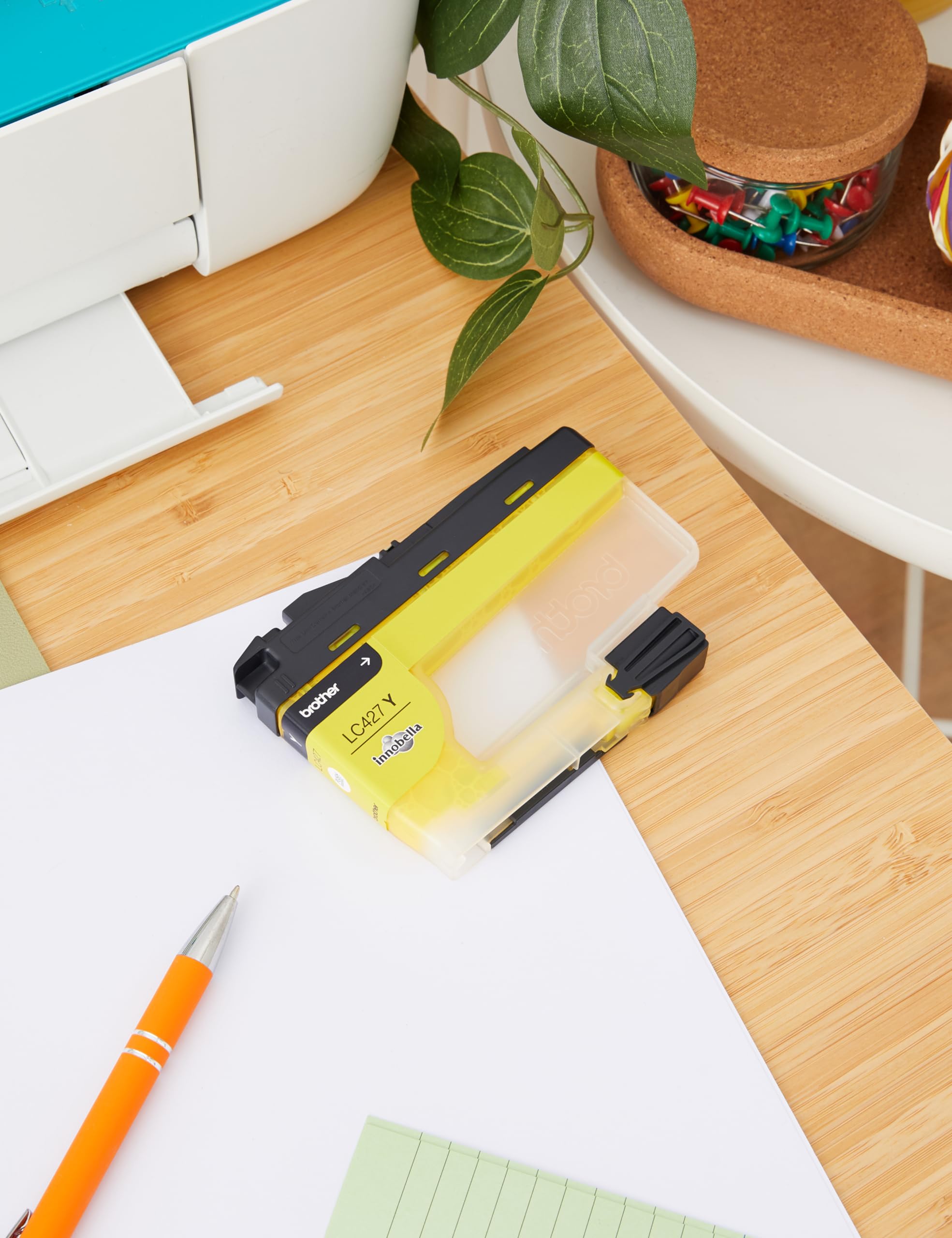 Cartouche dencre LC427Y - BROTHER - Jaune - 1500 pages - Pour Brother MFC-J6955DW, MFC-J6957DW, MFC-J5955DW et HL-J6010DW