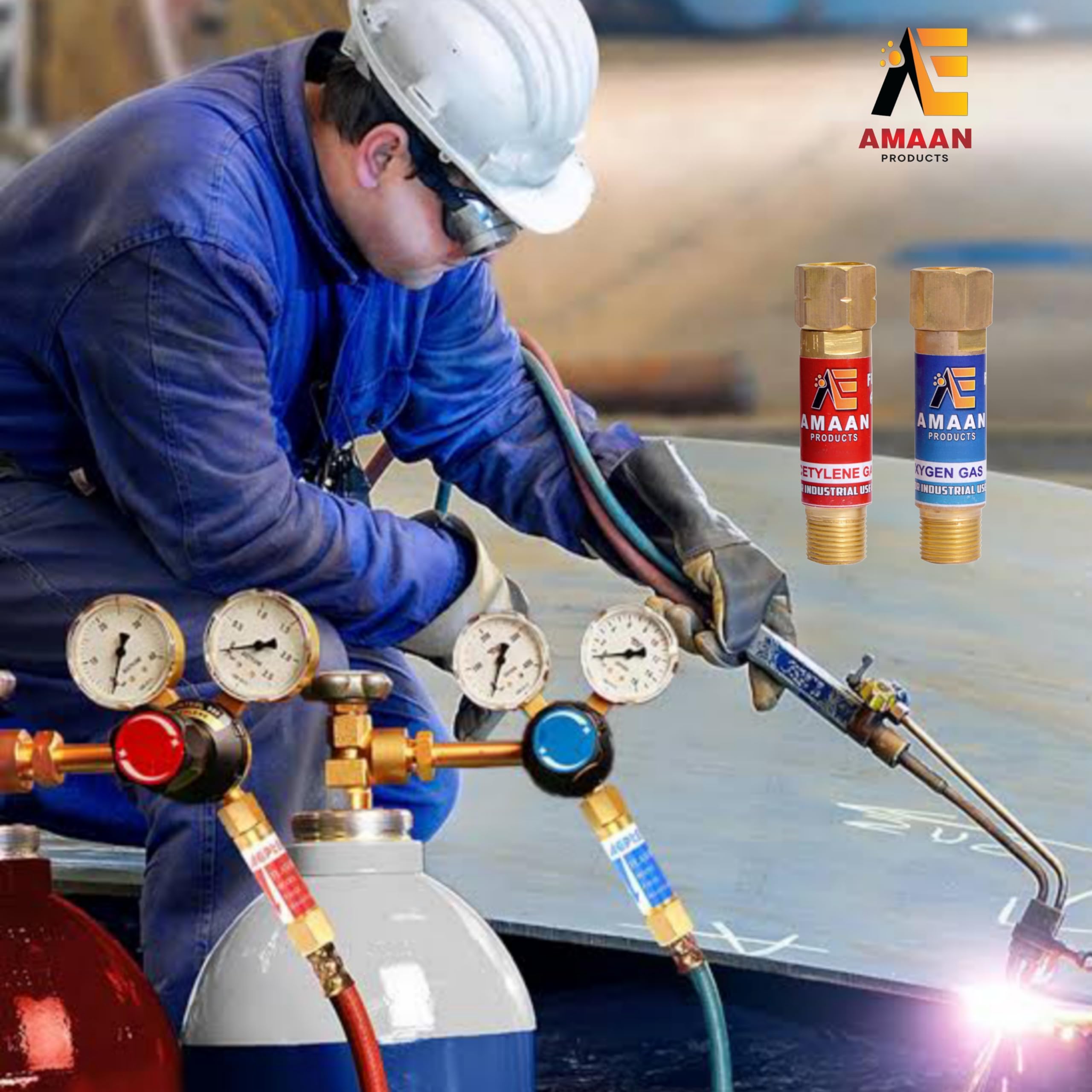 Amaan Flashback Arrestor || Regulator Flashback Arrestor || NRB || Industrial Product 3