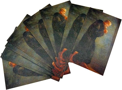 Miniatura 2 de St Peregrine - Juego de cartas de santo patrón de cáncer, patrón de oración en la espalda, paquete de 10