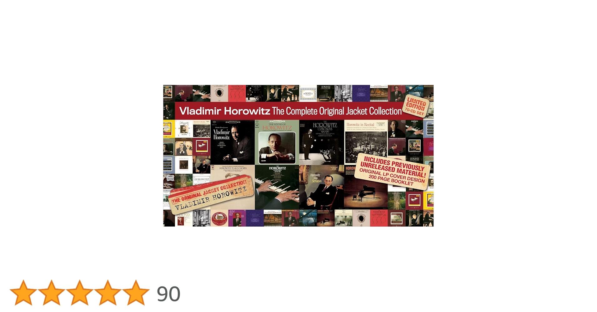 Amazon.co.jp: Vladimir Horowitz -Complete Original Jacket