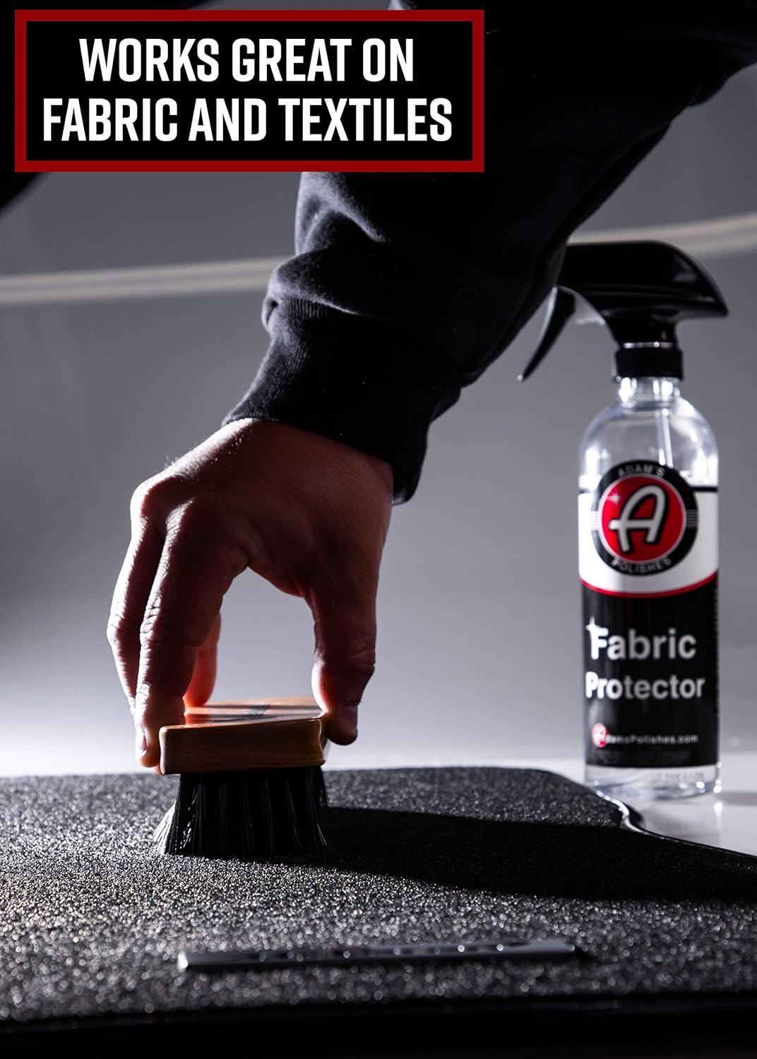 Adam's Fabric Protector (16 Oz) - Protect Carpets, Convertible Fabric Tops, Seats, and Interior Surfaces - Durable, Hydrophobic Treatment That is Safe on Fabric, Carpet, Upholstery, and More : Automotive