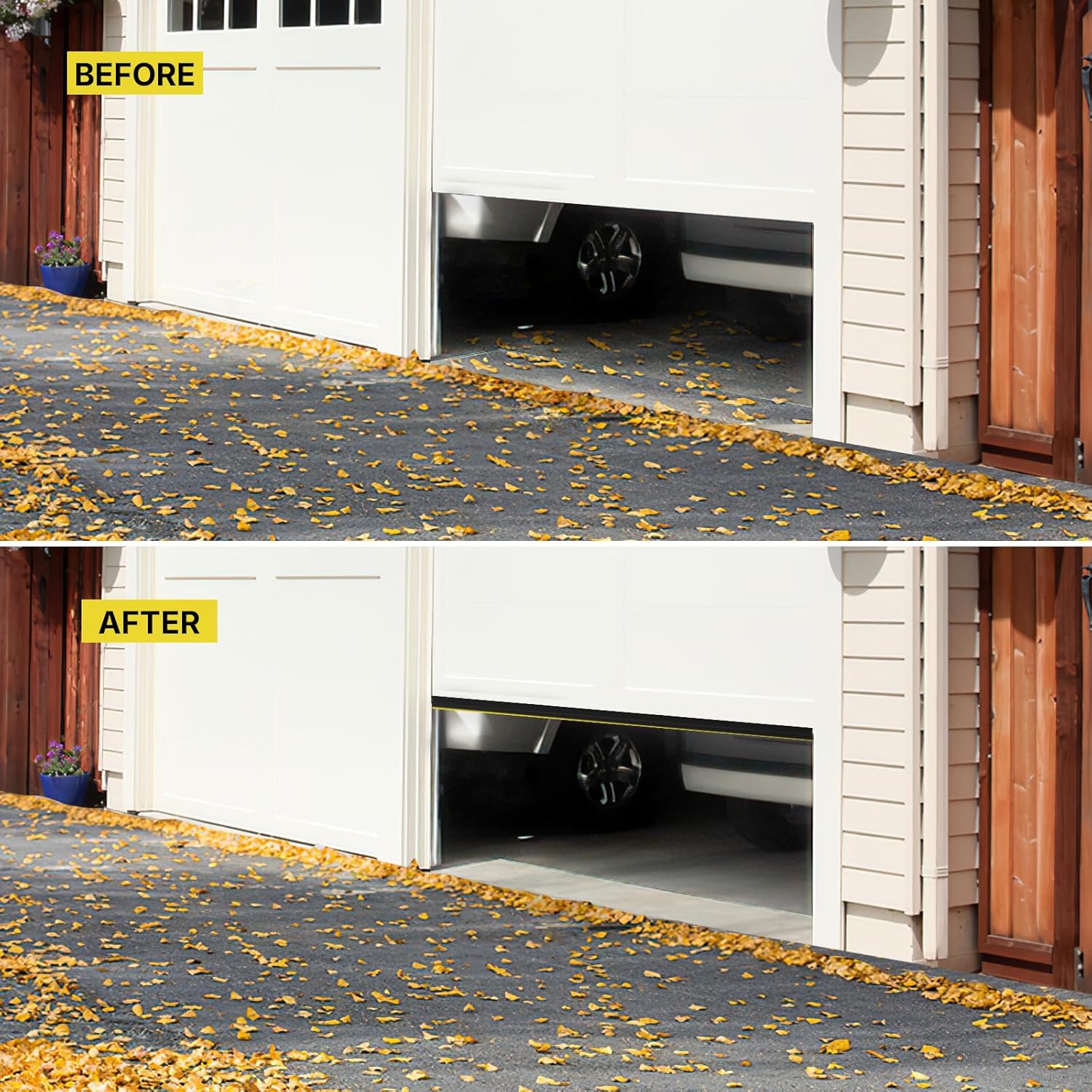 Garage Door Weather Stripping Bottom Seal 16.4 FT T-End, 3 3/4 Inch Width for Exterior Doors,Weather Kit Seal Strip Replacement,Weatherproofing Garage Stripping(Black)