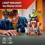LEGO NINJAGO Ninja Affichage des caractères 15th Jouet de construction anniversaire pour les enfants, 14 + - Jeu Ninja avec le maître éclair élémentaire + 7 Chiffres - Idée cadeau pour les adolescents garçons et filles - 71866
