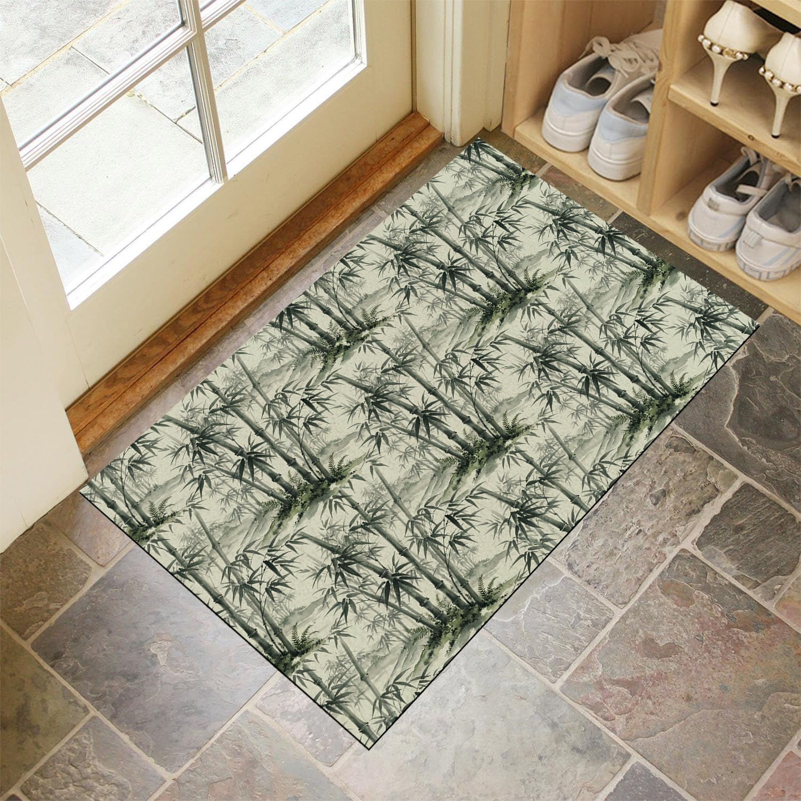 Tapis de sol antidérapant lavable pour en finir avec la boue entrée